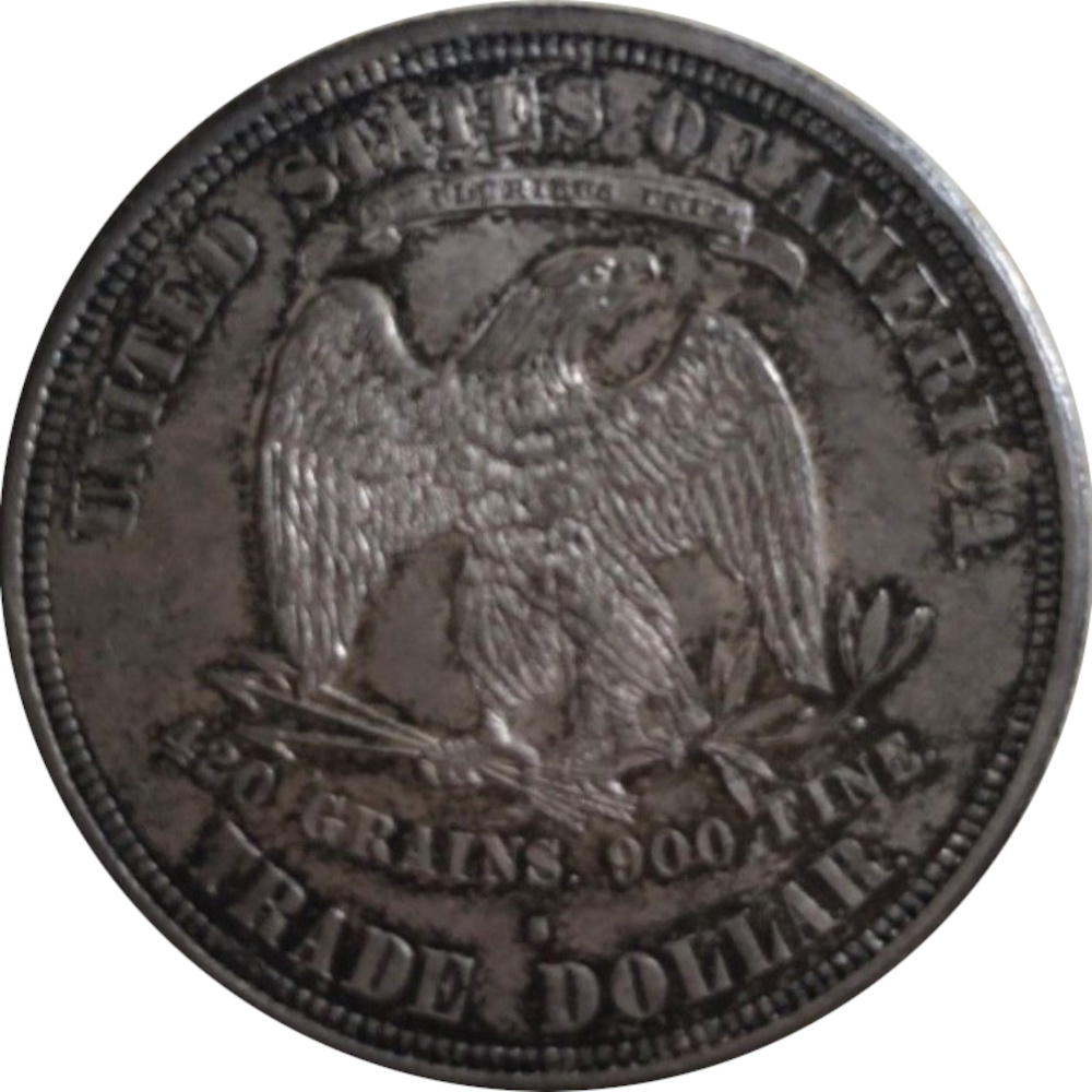 1876-S-T$1-Trade-Dollar-Type-I-OBV-Type-II-Rev